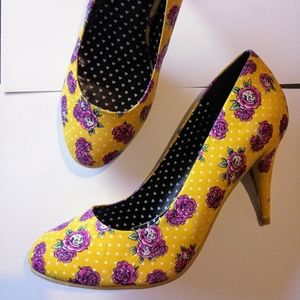 Iron Fist "Scary Prairie" yellow heels